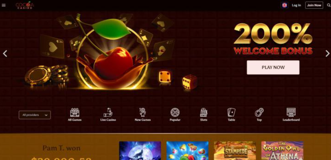 Get bonuses and improve your game with Cocoa Casino! 1